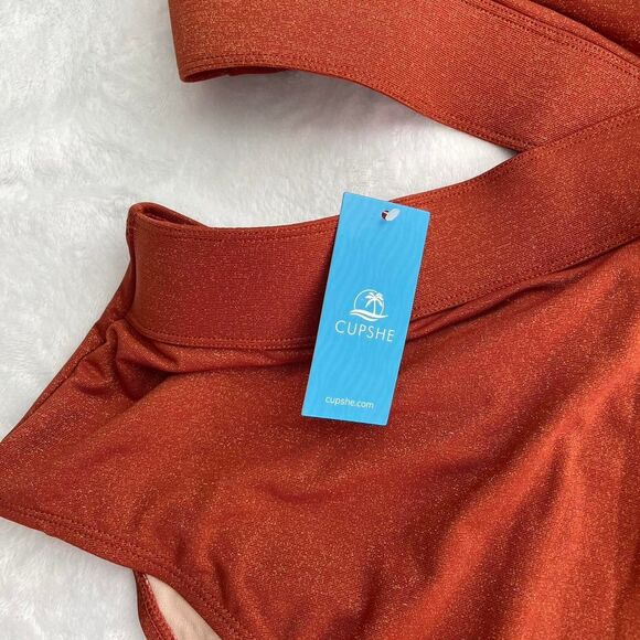 NEW WITH TAGS CUPSHE ONE PIECE SWIMSUIT SIZE XL - Picture 3 of 5